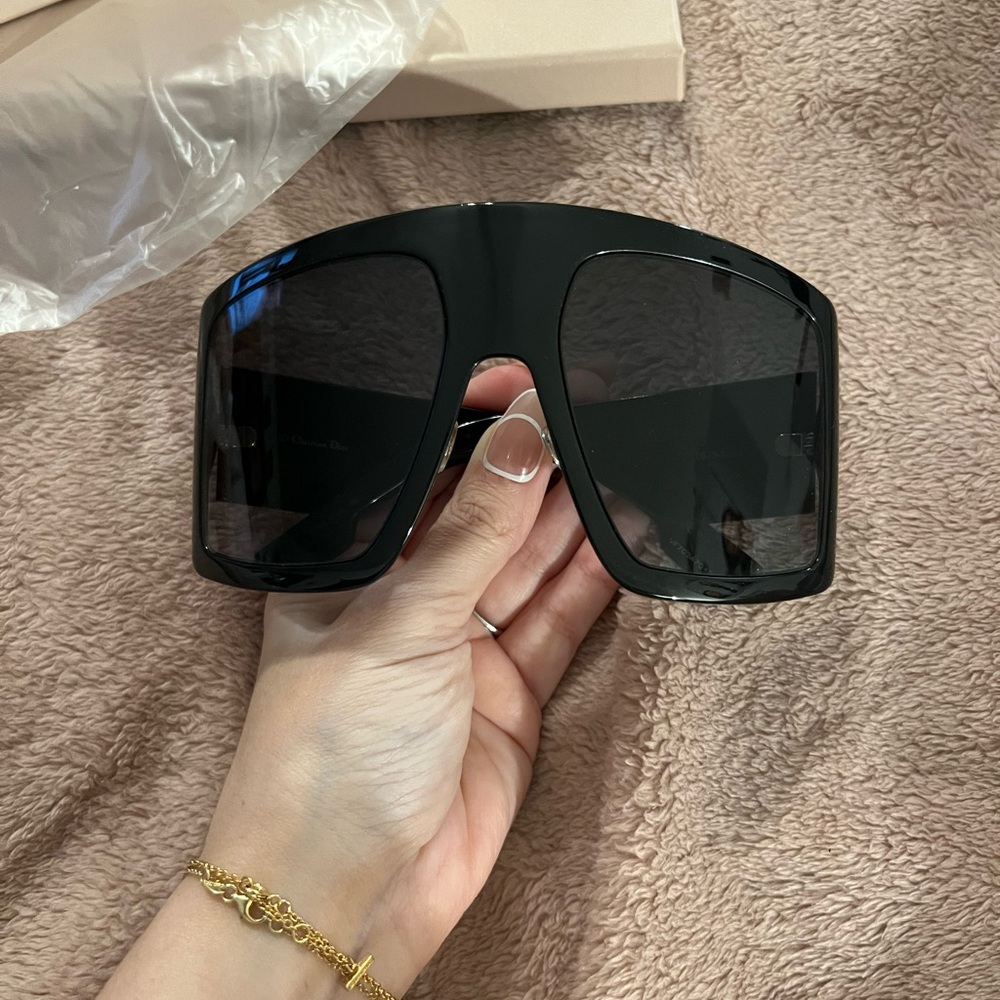 Christian Dior shield sunglasses